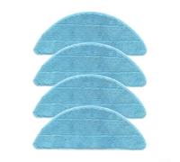 NbgrvB Serpillière de rechange pour aspirateur robot ILIFE G9/G9PRO/V9/V9PRO, outil de nettoyage 3 en 1, chiffon en microfibre, lot de 4 ou 10
