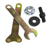 NbgrvB Set Maintenance Meuleuse avec Plaque de Pression | 2 clés, tige convertisseur, rondelle, plaque pression, montage facile