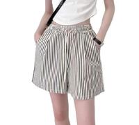 NbgrvB Short en nylon Spandex pour femmes Tissu à séchage rapide (noir XL)