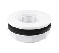 NbgrvB SP1023 Raccord de retour d'entrée de piscine avec joint d'écrou fileté de 3,8 cm pour piscines hors sol en fibre de verre vinyle