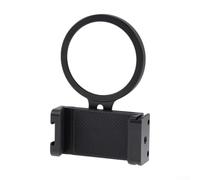 NbgrvB Support de filtre de téléphone en alliage d'aluminium 67 mm filetage noir (clip)
