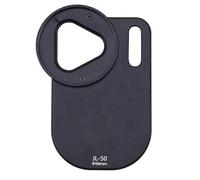 NbgrvB Support de filtre magnétique léger de 58 mm pour iPhone 17PM Noir (17PM)