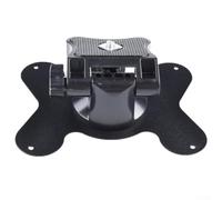 NbgrvB Support de moniteur TFT de voiture 7/9", support réglable pour écran 7" et 9", support pour tableau de bord en ABS noir