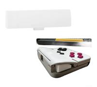NbgrvB Support de téléphone Pocket Taco pour bureau - Pliable pour téléphone portable PLA pour appareils de 4 à 8" - Accessoire de jeu blanc