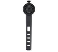 NbgrvB Support de vélo pour ordinateur de vélo pour appareils Garmin 137 mm en plastique léger avec support de feu arrière pour tige de selle Aero Noir rond