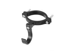 NbgrvB Support pour porte-bidon de vélo avec angle réglable et crochet en alliage d'aluminium, tige de selle ou cadre, noir (37017)