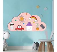 NbgrvB Tableau noir magnétique autocollant mural, 40,6 x 909,3 cm PET | Autocollant avec craie et chiffon, tableau d'apprentissage créatif pour chambre d'enfant, salle de jeux, salle de classe