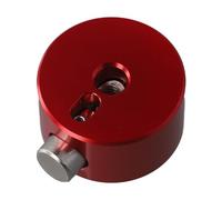 NbgrvB Tambour en aluminium à réglage rapide pour cymbale Mate Nut Instruments de percussion 40 x 22 mm, pour supports de cymbales standard, noir pour rouge