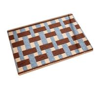 NbgrvB Tapis de bain, très absorbant, antidérapant, en microfibre, séchage rapide