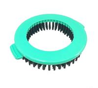 NbgrvB Tête de brosse à récurer à poils rigides pour balai rotatif, facile à installer, Twist-and-Lock pour systèmes de serpillère FunClean et RinseWise pour sols de cuisine, carrelage de salle de
