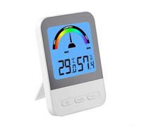 NbgrvB Thermomètre Hygromètre Numérique Intérieur Grand Écran Rétroéclairé Mesure Température Humidité Indicateur Confort Maison Bureau