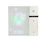 NbgrvB Thermostat intelligent WiFi Tuya pour chauffage au sol électrique ou chaudière à eau au gaz, application à distance et commande vocale, écran LCD, sécurité antigel, design à économie d'énergie