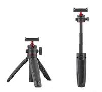 NbgrvB Trépied de bureau portable pliable pour DJI pour Osmo Action 65 pour Pro, support robuste en alliage d'aluminium avec rotule magnétique et poignée antidérapante