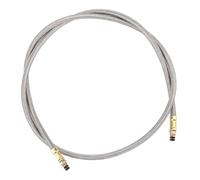 NbgrvB Tube d'extension de tuyau de gaz de 35 cm pour réchaud de camping en | Raccord de conduite de carburant en acier pour réservoir et poêle à cassette Jaune