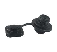 NbgrvB Valve à air gonflable pour piscine - Bouchon à vis F4C009B en PVC noir de 4,2 cm pour remplacement pour Aruba/Bahamas//pour la Barbade/pour les modèles Cancun 1 pièce