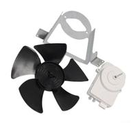 NbgrvB Ventilateur Refroidissement Métal Plastique Réduction pour bruit | Améliore refroidissement, compatible W10181323, matériaux durables, installation simple, silencieux