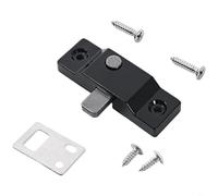 NbgrvB Verrou de fenêtre pliable en acier inoxydable pour portes coulissantes en verre avec mécanisme renforcé, argenté (R)