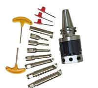 NBH2084 Jeu de têtes d'alésage fines BT30 BT40 NT30 NT40 BT50 NT50 R8 SK30 SK40 SK50 C20 MT2 MT3 MT4 MT5 Porte-outils d'alésage 8 pièces(MTA4-NBH2084-8PCS)