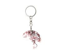 NBHDZENGW Porte-clés rond personnalisé en aluminium avec impression complète, photo personnalisée pour homme et femme