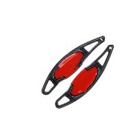 NBHGFF Extension Palettes Changement Vitesse Au Volant Pour Civic 11e Génération 2022 2023 Levier Vitesses Palettes Voiture Extension(Carbon Fiber Black)