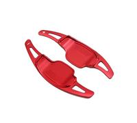 NBHGFF Extensions Palette Changement Volant Voiture Pour Corsa F GS Pour LINE Pour Insignia B GSi Pour Grandland X Pour Hybrid4 Pour Mokka Palettes Changement Vitesse Au Volant(Red)