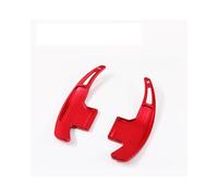 NBHGFF Extensions Palette Changement Volant Voiture Pour Ford Pour Mustang 2015 2016 2017 2018 Palettes De Changement De Vitesse De Volant En Aluminium De Voiture(Red)