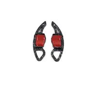 NBHGFF Extensions Palettes Changement Vitesse Pour 2011 2012 2013 2014 2015 2016 1 Paire D'extension De Levier De Vitesse De Changement De Volant De Voiture(Forged Pattern)