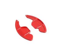 NBHGFF Extensions Palettes Changement Vitesse Pour A3 S3 Pour A4 S4 B8 Pour A5 S5 Pour A6 S6 Pour A8 R8 Pour Q5 Pour Q7 Pour A7 Pour Q3 Palette Changement Vitesse Au Volant Voiture(Carbon Red)