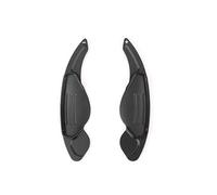 NBHGFF Extensions Palettes Changement Vitesse Pour Discovery Pour Freelander 2016 2017 2 Pièces Voiture En Alliage D'aluminium Dans L'extension De Changement De Vitesse À Palettes(Black)