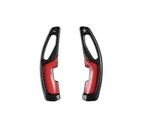 NBHGFF Paddle Shifter Extensions Pour Lexus Pour LX570 2016 2017 2018 Pour Deux Ou Trois Rangées 2021 GS LX RX Extension Palettes Changement Vitesse Pour Volant Voiture En Fiber De Carbone(Black)