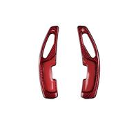 NBHGFF Paddle Shifter Extensions Pour Lexus Pour LX570 2016 2017 2018 Pour Deux Ou Trois Rangées 2021 GS LX RX Extension Palettes Changement Vitesse Pour Volant Voiture En Fiber De Carbone(Red)