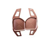 NBHGFF Paddle Shifter Extensions Pour Seat Pour Tarraco 2019 2020 2021 2022 2023 Pour Ibiza 6P 2017 - 2023 Extension De Palette De Changement De Volant De Voiture(Brown 2)