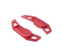 NBHGFF Paddle Shifter Extensions Pour Smart Pour Fortwo Pour W451 2007 2008 2009-2014 Pour Forfour Pour W453 2015-2017 2 Pièces Extension Palette Changement Volant De Voiture(Red)