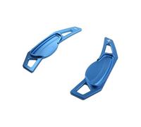 NBHGFF Paddle Shifter Extensions Pour Smart Pour Fortwo Pour W451 2007 2008 2009-2014 Pour Forfour Pour W453 2015-2017 2 Pièces Extension Palette Changement Volant De Voiture(Blue)