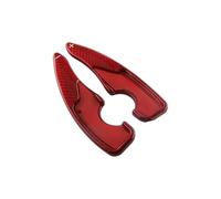 NBHGFF Palette De Changement De Vitesse Pour 86 Pour GR86 Pour BRZ 2018 2019 2020 2021 2022 Extension Palettes Changement Vitesse Volant Voiture En Fiber De Carbone(Red)