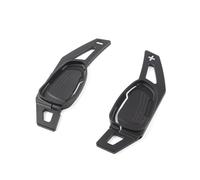 NBHGFF Palette De Changement De Vitesse Pour A5 S5 SQ5 2016 2 Pièces Extension De Palette De Changement De Volant De Voiture En Alliage D'aluminium(Black)