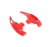 NBHGFF Palettes Changement Vitesse Au Volant Étendues Pour Benz Pour Classe R GLK GL SLK Levier Vitesses Palettes Voiture Extension(Carbon Red)