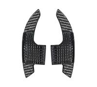 NBHGFF Palettes Changement Vitesse Au Volant Voiture Pour Ford Pour Mustang 2 Pièces Extension De Levier De Vitesse De Changement De Volant De Voiture En Fiber De Carbone