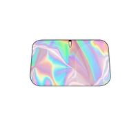 NBHGFF Pare-soleil Pour Pare-brise Avant De Voiture, Protection Thermique Poignée Porte Intérieure Voiture(Sunshade-laser 145 * 80cm)