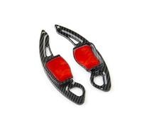 NBHGFF Pour Octavia Pour A7 Pour MK3 5E RS VRS Pour Superbe Pour B8 Pour Scala Pour Karoq Pour Kodiaq Volant Voiture Palette Changement Vitesse Extension Manette(Carbon pattern)