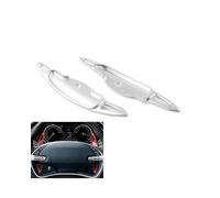 NBHGFF Voiture Volant Changement Vitesse Palette Pour Genesis Pour GV70 Pour GV80 2022 2023 Pour G80 2019 2020 Extension Levier Vitesse Volant Voiture En Alliage D'aluminium(Argent)