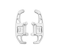 NBHGFF Voiture Volant Changement Vitesse Palette Pour GOLF Pour GTI R Pour GTD Pour GTE Pour MK7 2013 2014 2015 2016 2017 2018 2 Pièces Palettes Changement De Volant De Voiture(Argent)