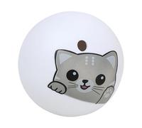 Nbhuiakl Balle interactive pour chat - Jouet amusant pour chaton - Jouet d'exercice classique pour chat en intérieur
