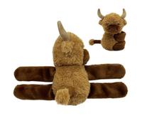 Nbhuiakl Bracelet à boucle, bracelet en peluche - Accompagnement interactif doux et douillet pour les et les adultes, les réunions, les remises de diplômes, les écoles et les occasions