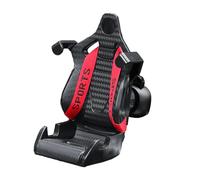 Nbhuiakl Support Mobile Siège De Course 1/2 Pièces, Support Téléphone Forme Siège, Support Ventilation De Voiture, Support De Téléphone De Ventilation Voiture pour Maintien du Téléphone