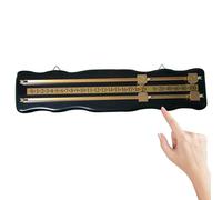 Nbhuiakl Tableau d'affichage de billard, compteur de score en bois et tableau d'affichage transparent, compteur de score de billard, sport, réutilisable, pour 2 joueurs, billard de football