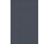 NBLA, Biblia de Estudio MacArthur, Piel genuina, Azul pizarra, Interior a dos colores, Comfort Print