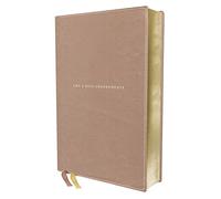 NBLA, Santa Biblia, Ama a Dios Grandemente, Interior a cuatro colores Leathersoft, Oro Rosa, Comfort Print