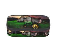 NBMghn Trousse à crayons avec motif imprimé de vieux tracteur photo de ferme - Organiseur multifonction pour stylos, trousse de papeterie, trousse de maquillage, Old Tractor Photo Farm, Taille unique