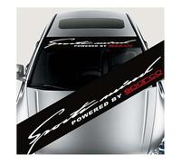 NBONNXML 1 Pcs Voiture Pare-Brise Avant Autocollant, pour Renault Kangoo Anti-éblouissement Autocollant D'ombre Pare-Brise Voiture Autocollant de Fenêtre,A